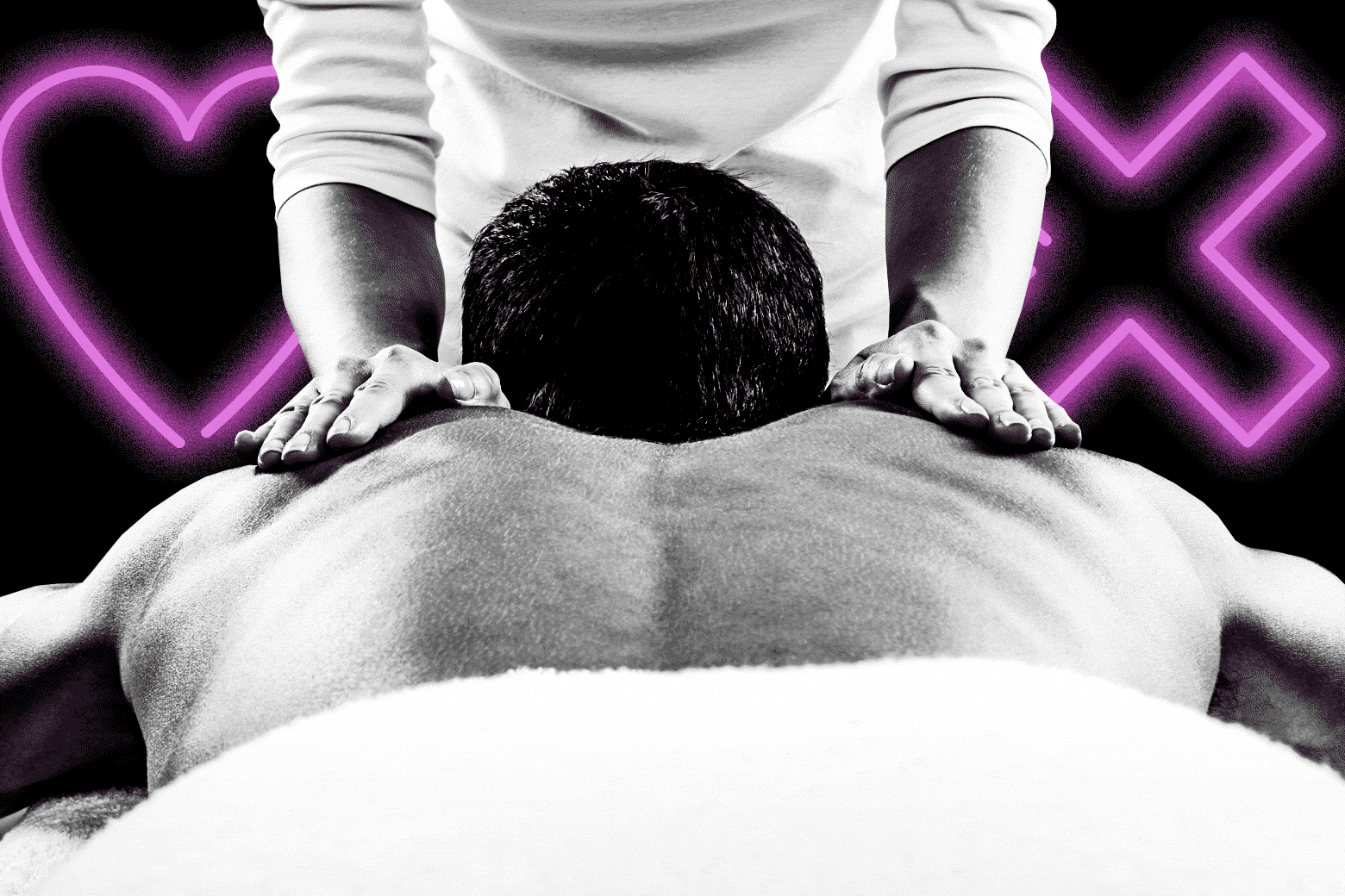 Kinky masseur can